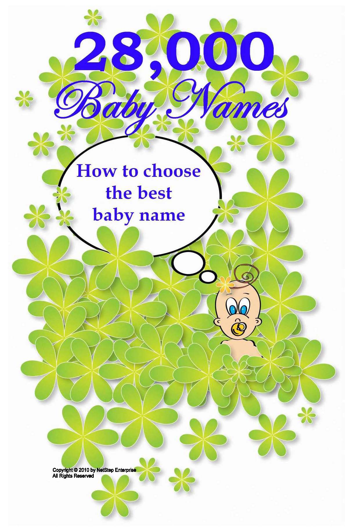 28,000 Baby Names:The Definitive Guide to Choosing the Perfect Baby Names
