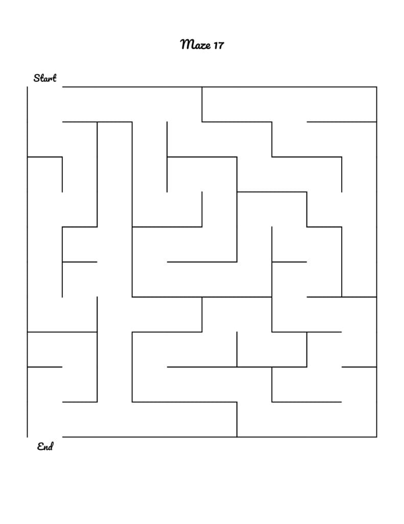 Creative Ways to Incorporate Mazes for Kindergarten into Daily Learning