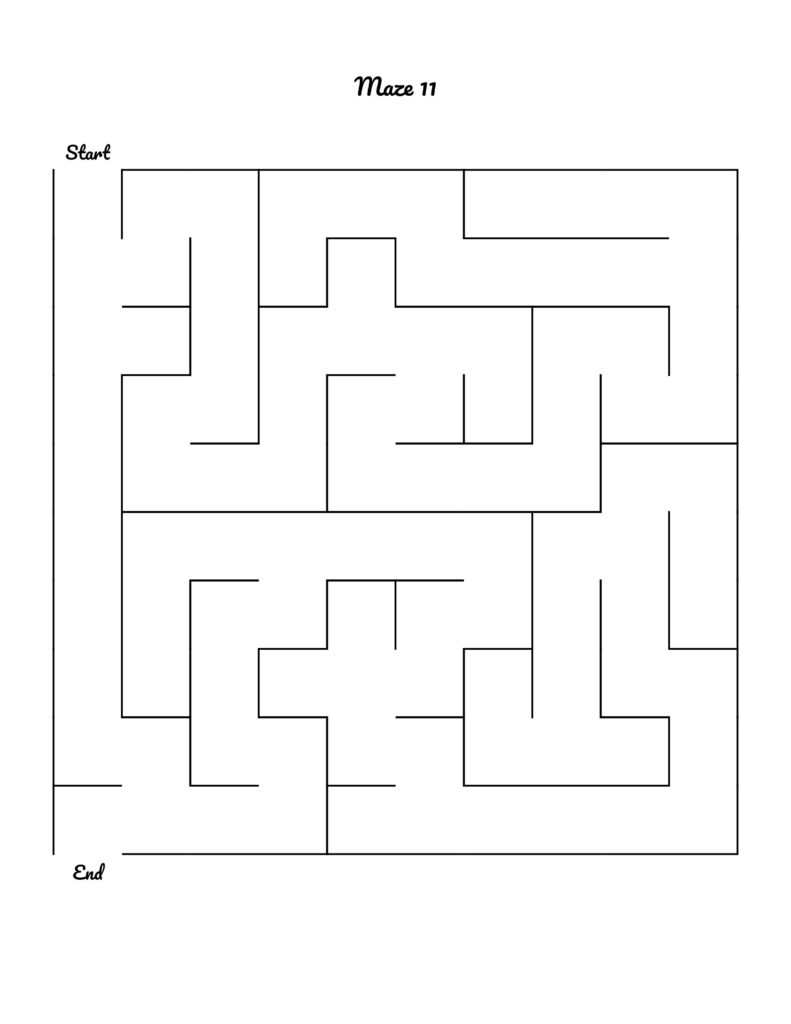 Therapist-Approved Mazes for Kindergarten Fine Motor Practice