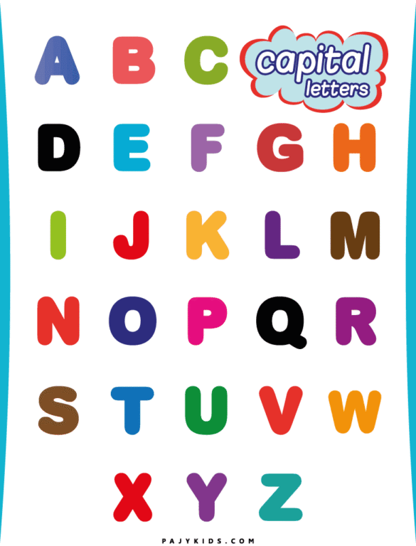Alphabet Stock Cards for Kindergarten Classrooms