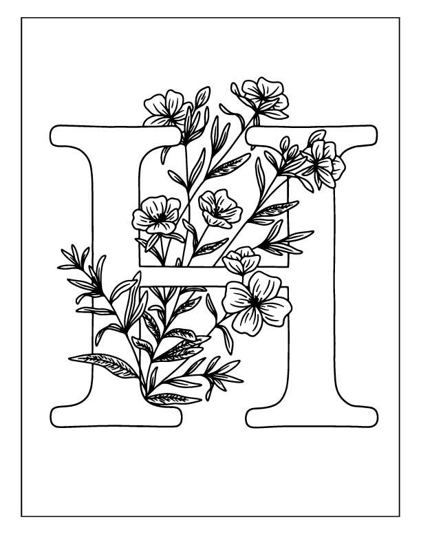 Drawing and Decorating Alphabet Letters for Children