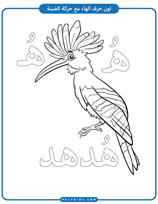 Early Arabic Writing Practice: Letter Haa