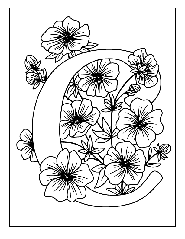 Fun Letter Art Pages for Preschoolers