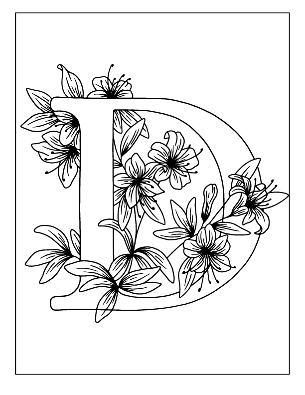 Printable ABC Drawing Sheets for Kindergarten