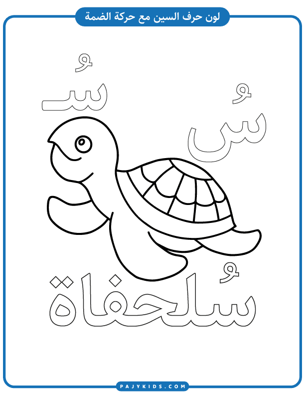 Step-by-Step Arabic Script Practice: Seen with Vowels