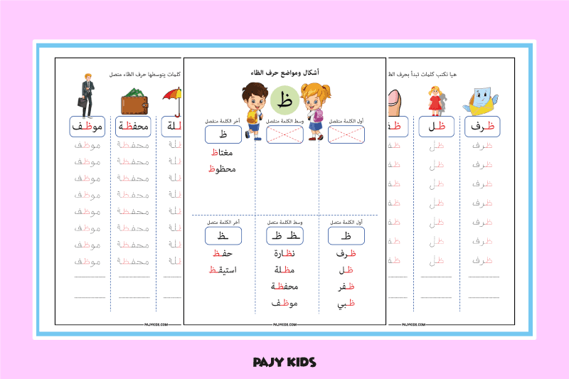 The Arabic Letter Seen (س): Forms and Positions in Words