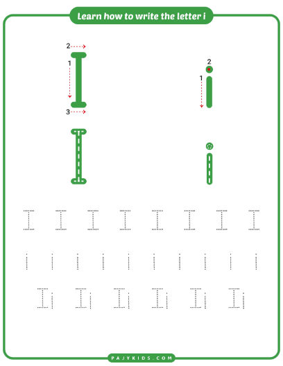 Guided Tracing Sheet: Step-by-Step Writing Practice