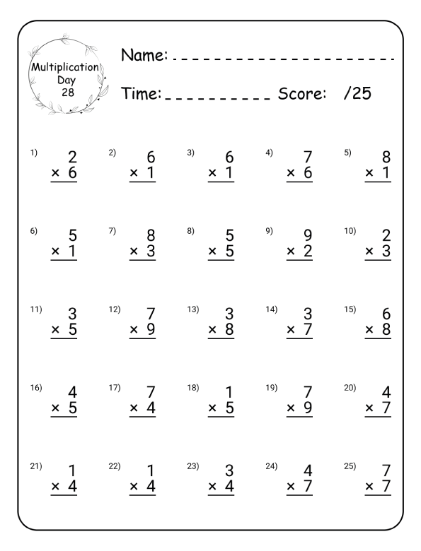 Independent Math for Preschool Learning