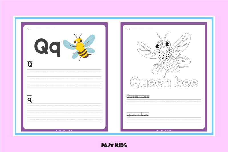 Preschool Letter q Worksheet for Early Letter Practice