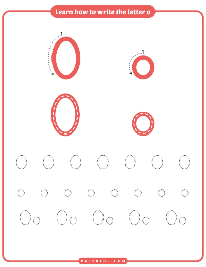 Step-by-Step Writing Practice with Dots and Arrows