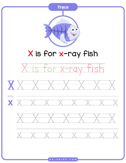 Writing Exercise: X with the Word “X-Ray”