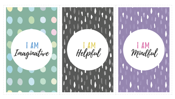 Affirmation Cards: Encouraging Creativity and Imagination