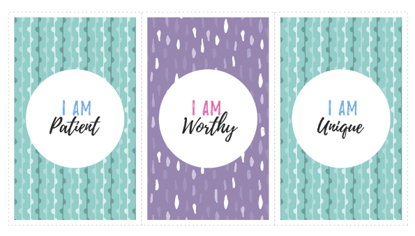 Affirmation Cards: Fostering Self-Worth