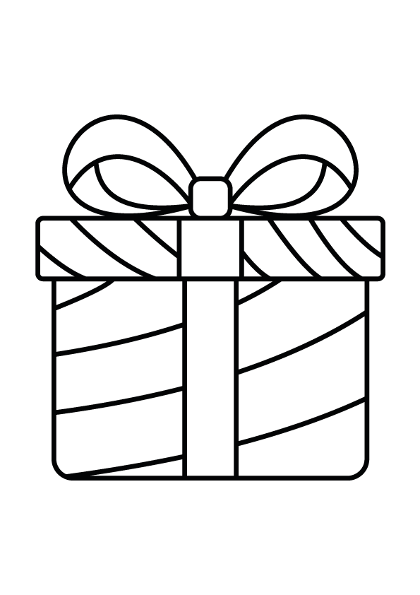 Gift of Creativity: Present Coloring Books Page