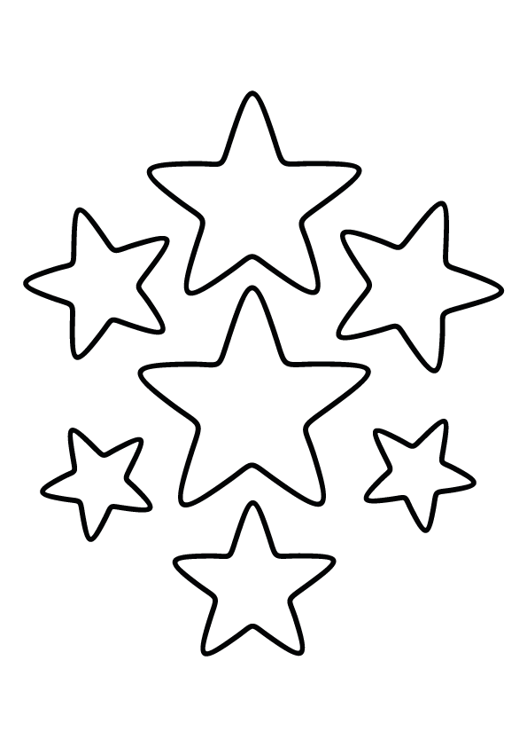 Sparkle and Shine: A Starry Printable Coloring Pages