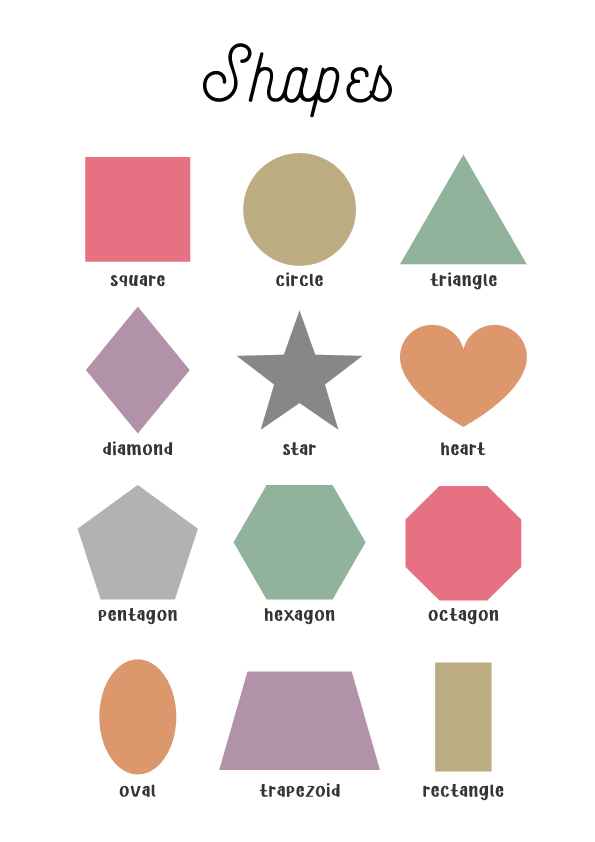 فوائد استخدام ملصقات الأشكال الهندسية للمتعلمين الصغار