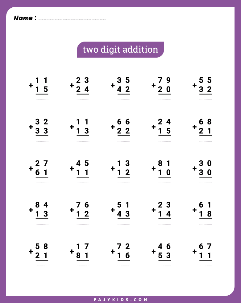 Addition - Gradual Progression for Confidence and Mastery