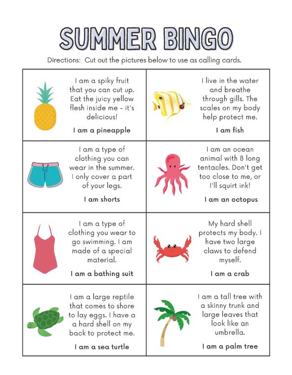 Summer Worksheets That Improve Vocabulary and Reading Skills