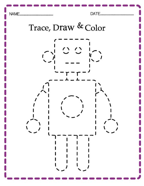 Tracing Worksheets for Kindergarten That Improve Hand–Eye Coordination