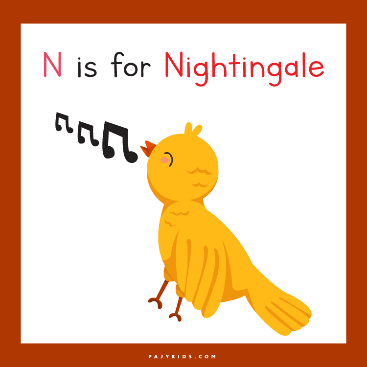 letter n worksheet - Letter n Flashcard Activity for Sound and Word Recognition