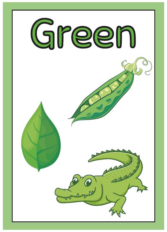 تعليم الألوان للاطفال بالصور باستخدام رسومات واضحة وجذابة