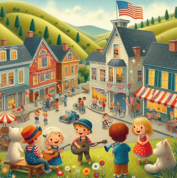 قصص اطفال بالانجليزي عن يوم الاستقلال: مغامرات ممتعة بالصور