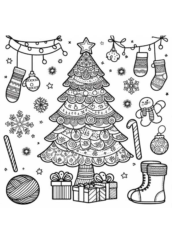 Coloring Book Pages for Supporting Cognitive Development