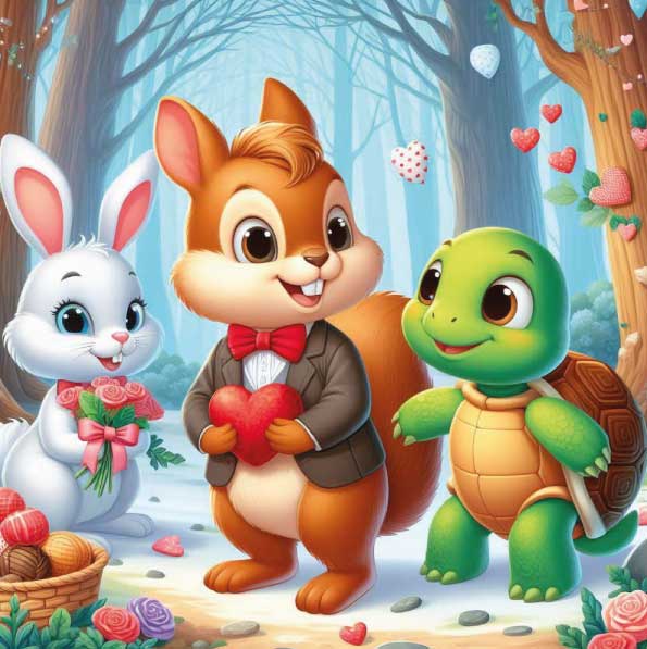 English Story for Kindergarten About Animals and Friends