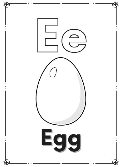 Letter Coloring Pages That Build Fine Motor Skills