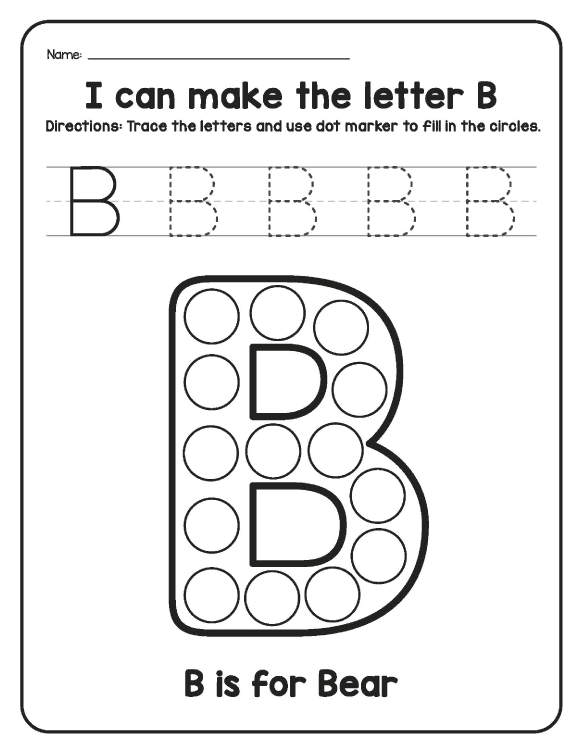 Printable Alphabet Tracing Pages for Toddlers: Learn Letters the Fun Way