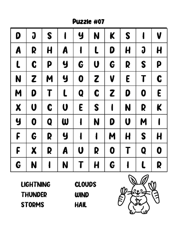 Printable Word Search Puzzles for Kids: Hours of Entertainment