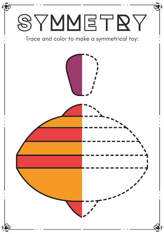 Tracing and Coloring Worksheets PDF for Fun, Confidence-Building Activities