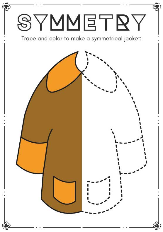 Tracing and Coloring Worksheets PDF to Build Early Writing Readiness
