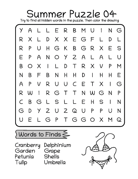 Why Word Search Puzzles Are Great for Kids