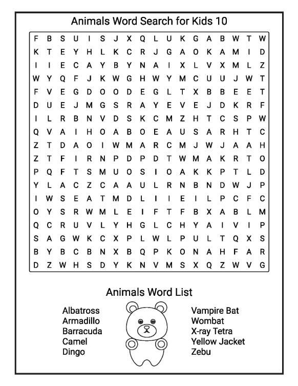 crossword - Tips for Parents and Educators