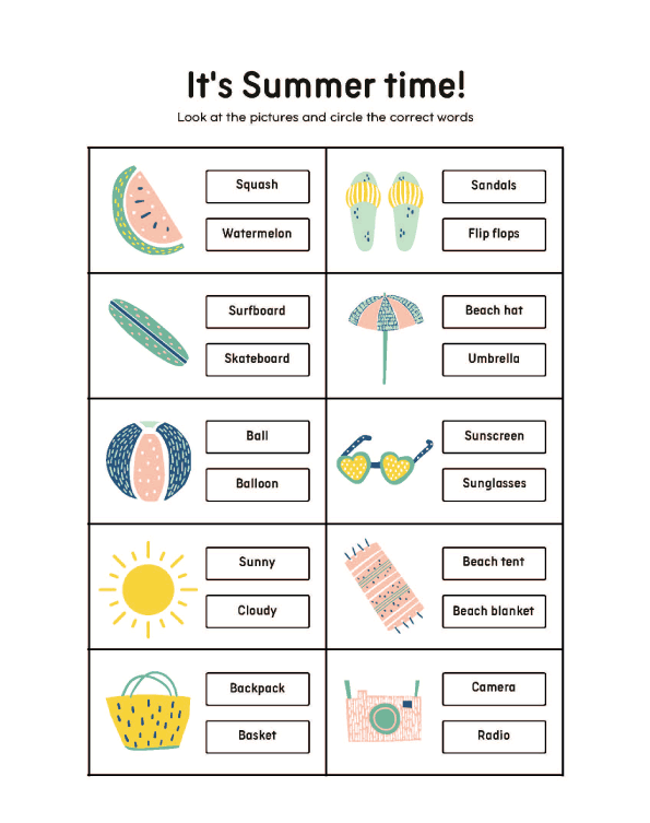 kindergarten activity sheets - Why Kindergarten Activity Sheets Are Essential for Early Learning