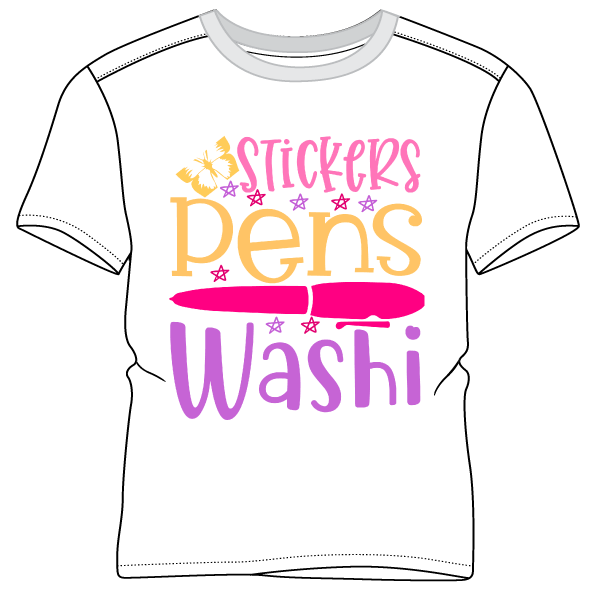 t shirt drawing - Choosing the Right Printing or Transfer Method