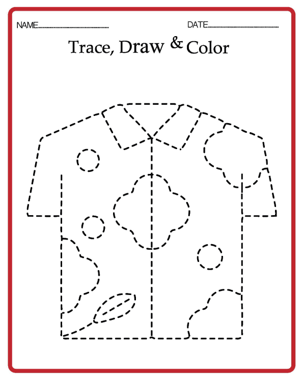 tracing for kindergarten - Types of Tracing for Kindergarten Worksheets