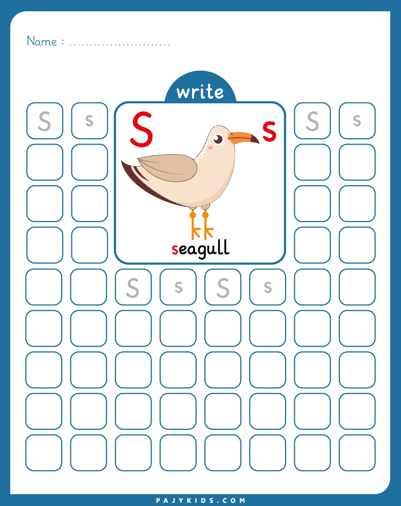 letter s to trace - Recognizing the Letter S with Visual Cues