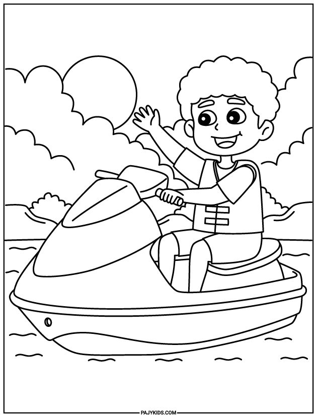 coloring for kindergarten - Movement and Spatial Awareness