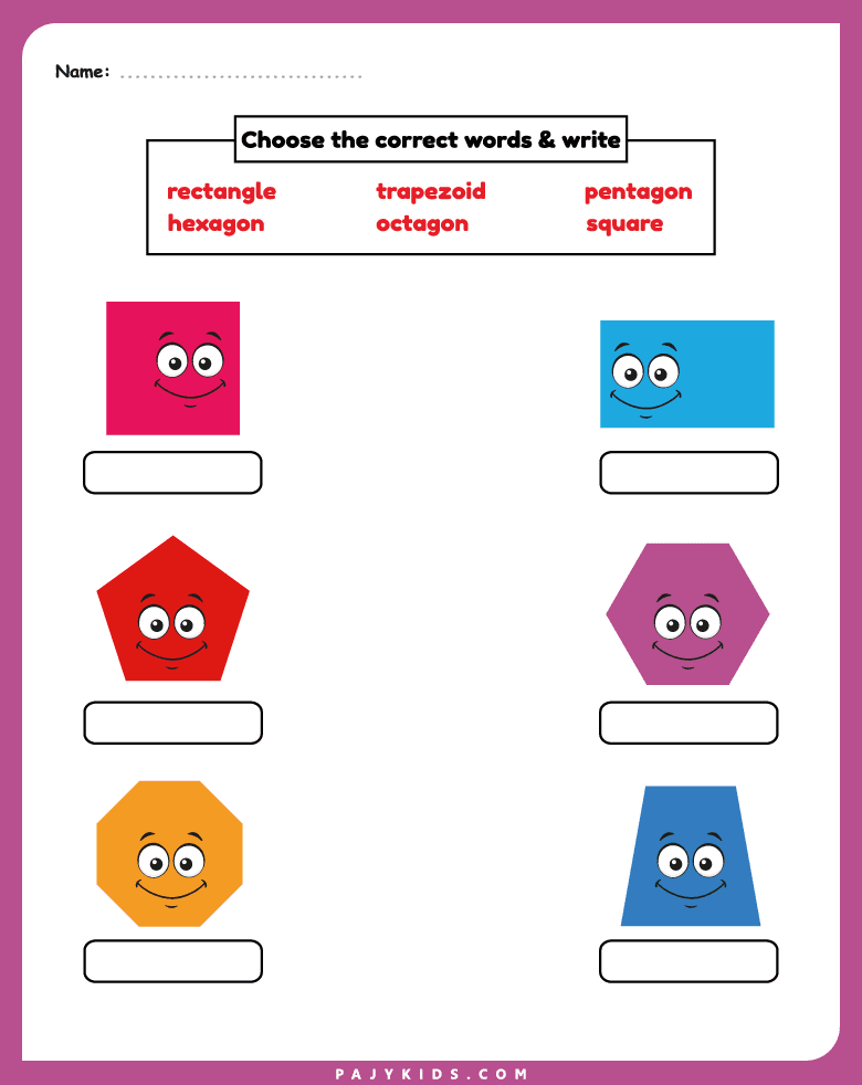 learn shapes - Exploring Advanced and Geometric Shapes