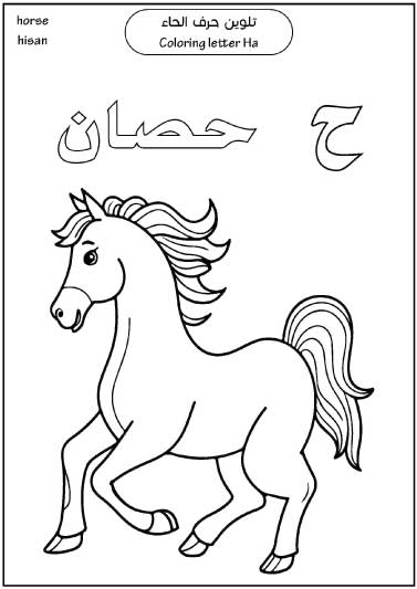 أنشطة تعليم الحروف العربية