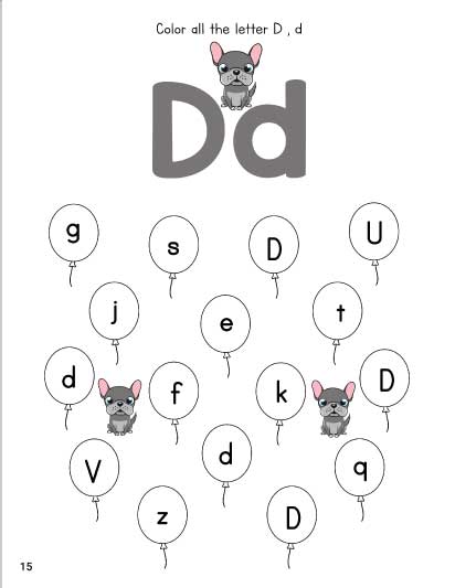 أنشطة تعليم الحروف للأطفال