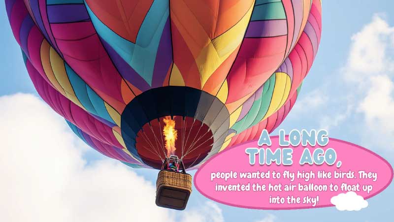 كيف يعمل منطاد الهواء الساخن