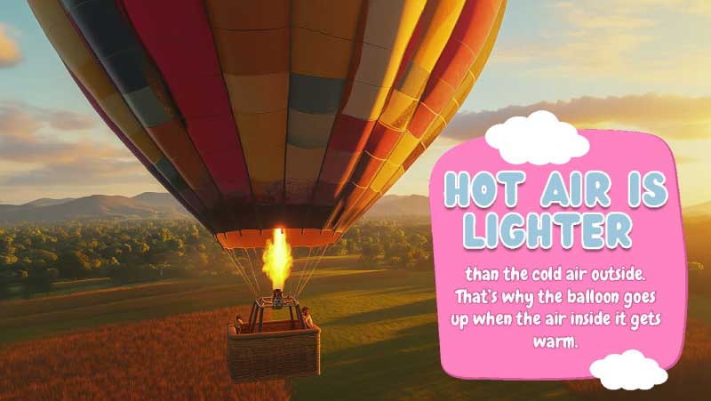 history of the hot air balloon for kids
