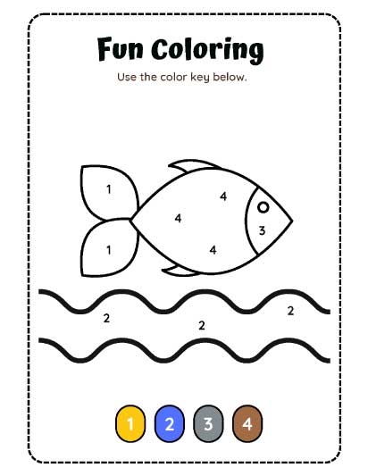 preschool coloring worksheets
