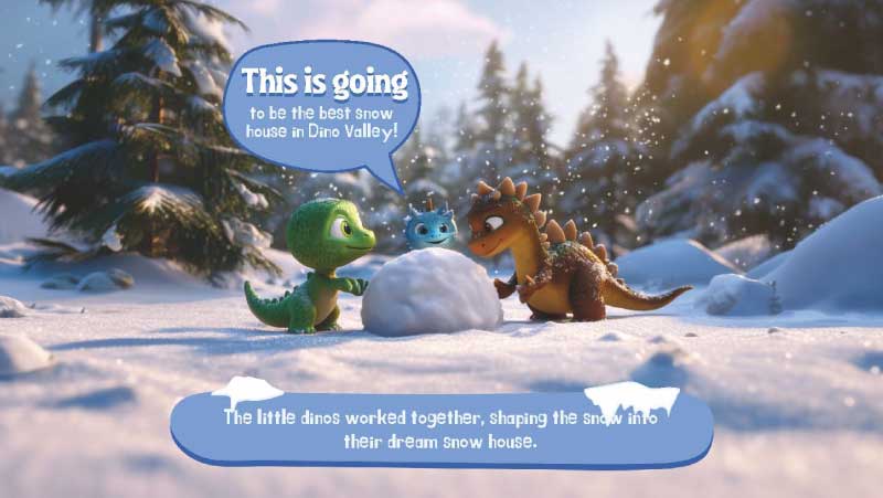 winter reading activity for preschoolers