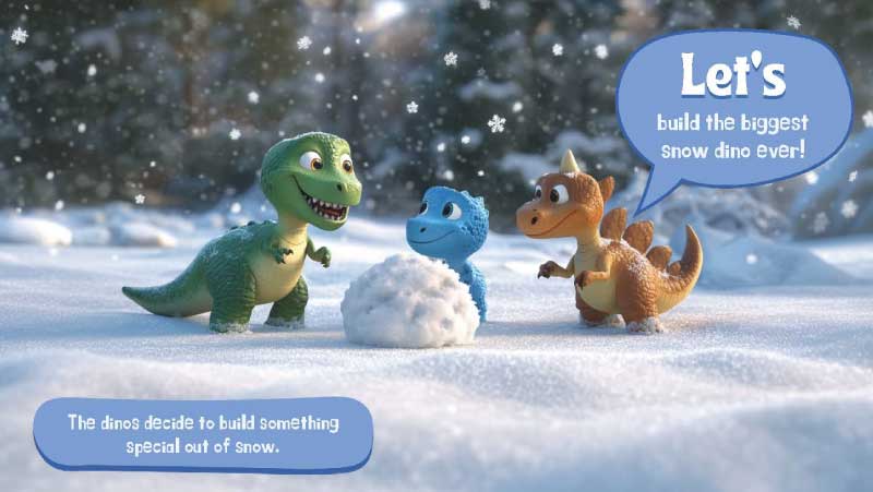 winter storytelling activity for kids