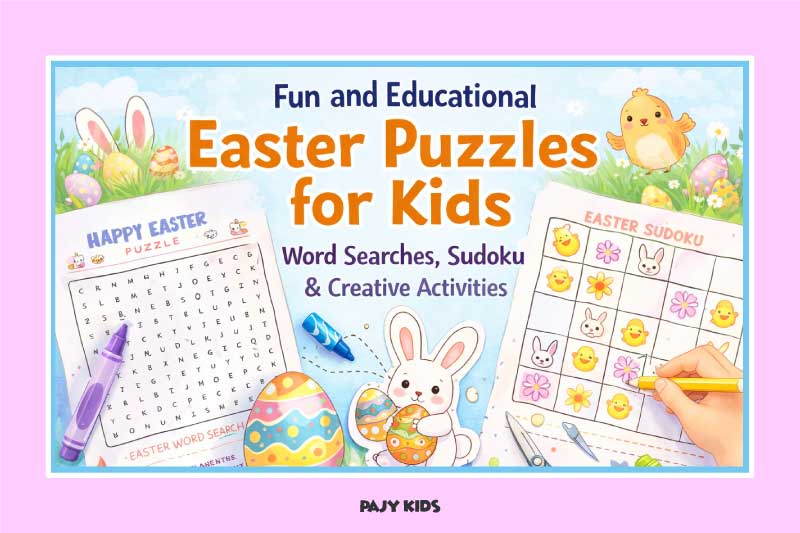 Educational Easter Activities for Kids: Fun Puzzles, Word Searches ...