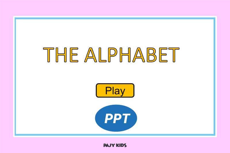 Easy Alphabet Learning Activity for Preschool and Kindergarten Kids